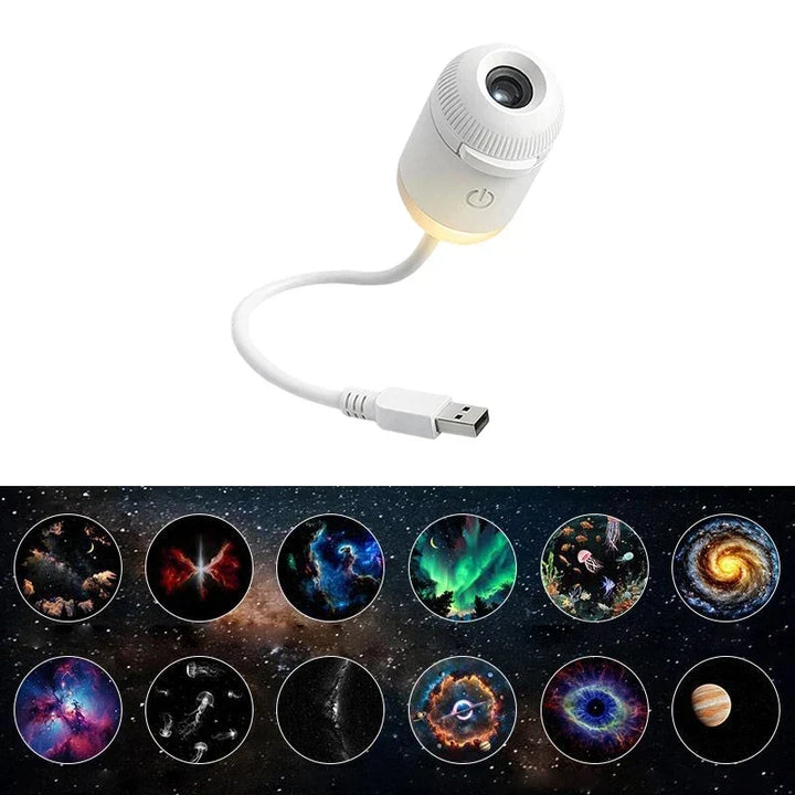 Galaxy Star Projector Night Light 2-in-1 Mood Lamp With Adjustable Brightness Viral Fall 2026 Gift