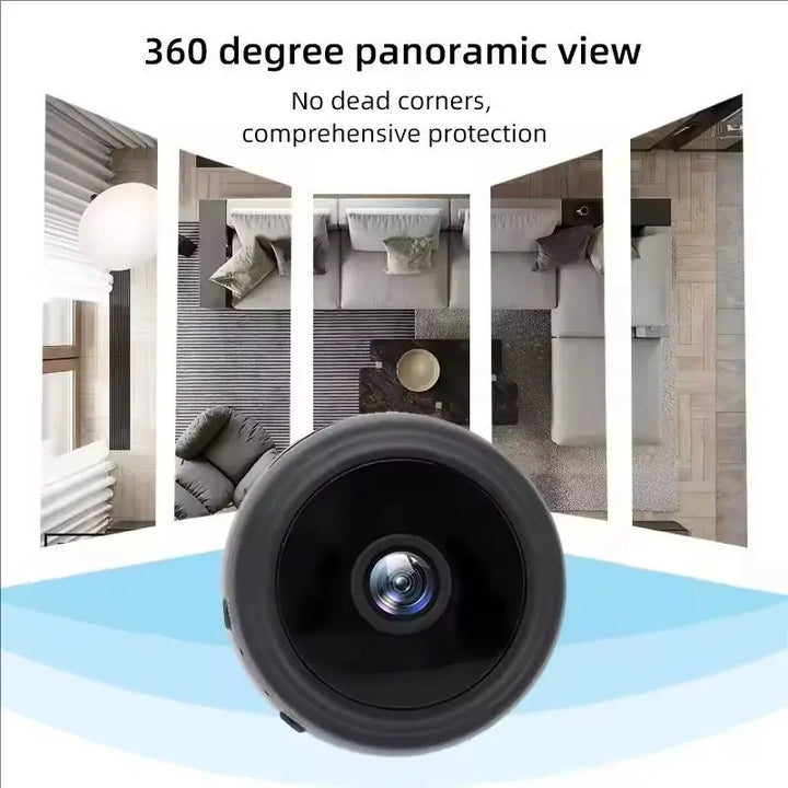 Mini WiFi Camera 1080P HD Night Vision Surveillance Wireless Security for Remote Viewing Fall 2025