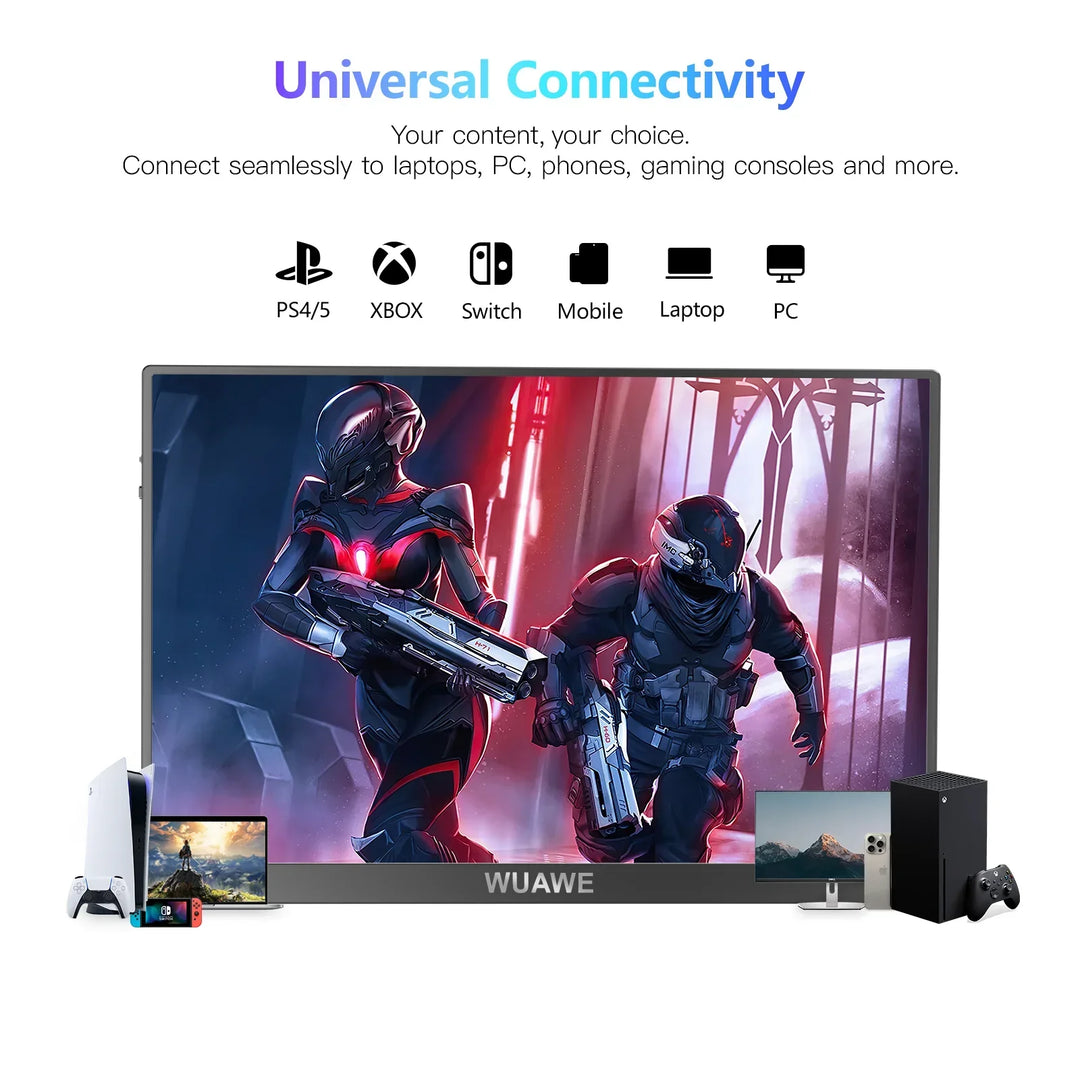 16 Inch 120Hz Portable Monitor 1920x1200 HDR Holiday Gift