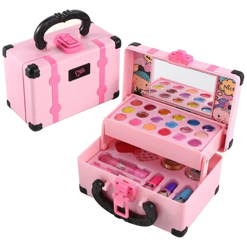 Kids Makeup Set Fun Princess Style Pretend Play Cosmetic Kit With Safe Non Toxic colours Gift Idea 2025