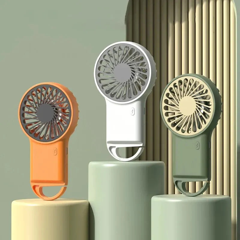 Mini Wind Portable USB Desktop Fan with Hook