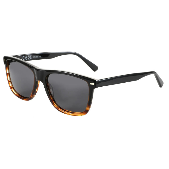 Polarized Sunglasses Square Acetate Frames UV400 Protection Unisex Classic Design