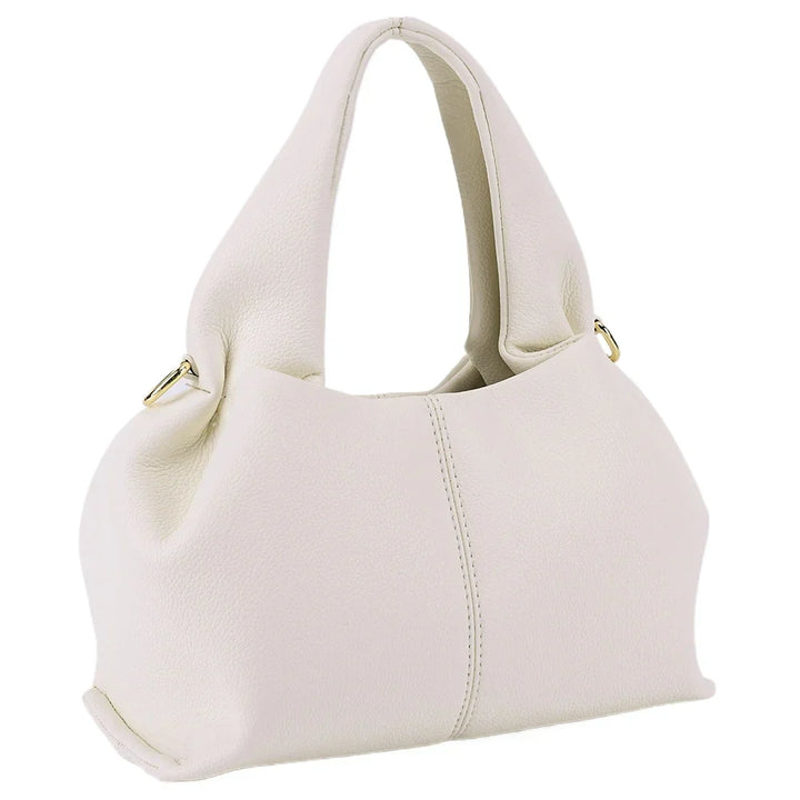 Fashion Clouds Shoulder Bag PU Leather Retro Crossbody Bag for Ladies, Perfect Lunchbox Tote