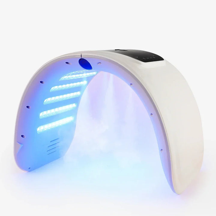 7-colour LED Photon Face Mask &amp; Nano Spray Machine - Skin Rejuvenation Anti-Aging Home Therapy