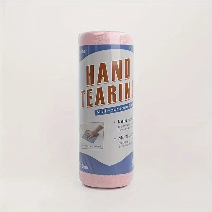 Absorbent Household Cleaning Towel Roll - Versatile Dishwashing &amp; Car Washing Cloth