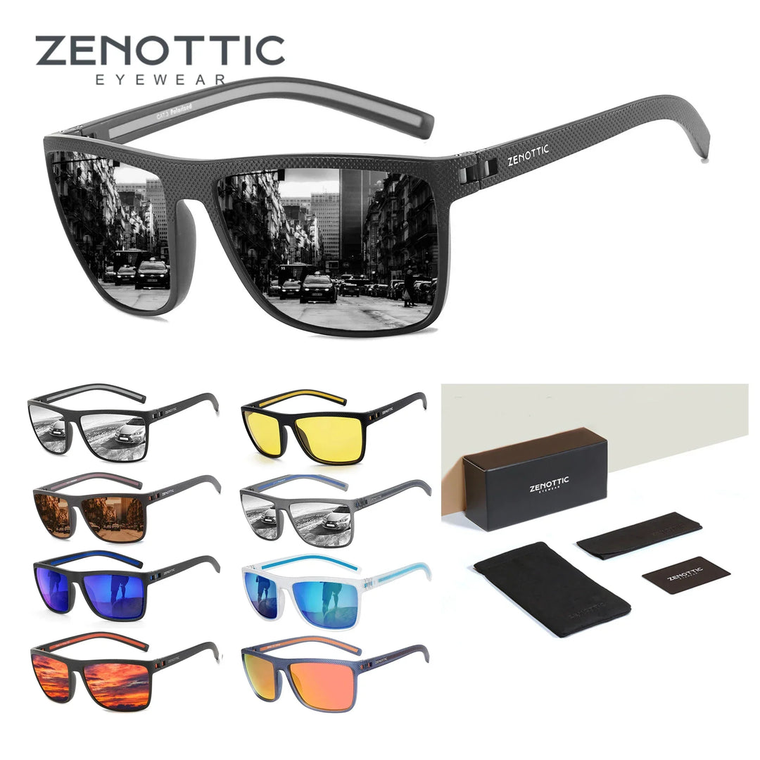 Polarized Sunglasses – Lightweight TR90 Frame Square Sunglasses UV400 Protection, Outdoor Summer 2026
