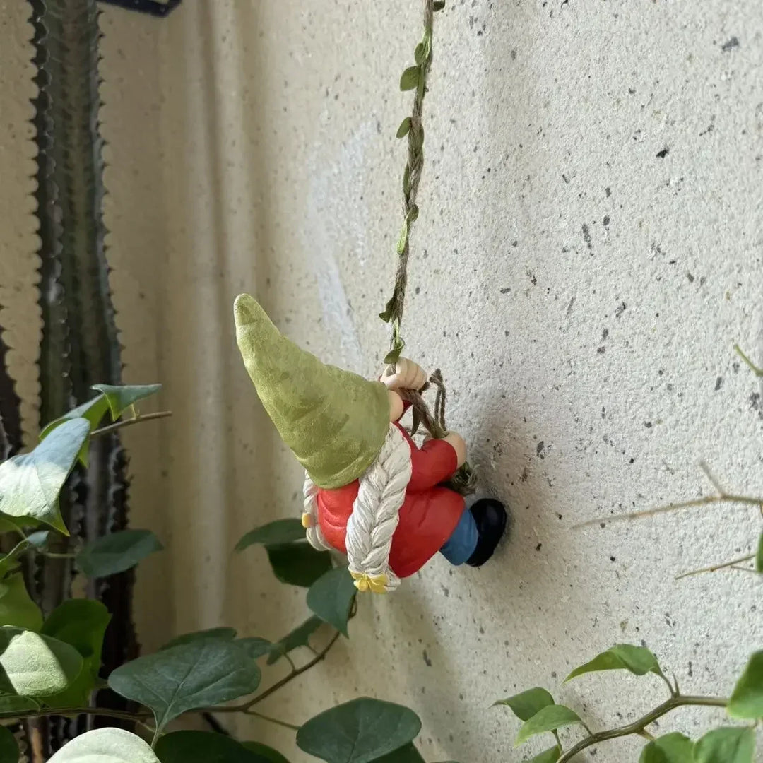 Resin Gnome Pendant Hanging Decor For Pots And Gardens Cute Outdoor Garden Ornament Gift Idea Fall 2026
