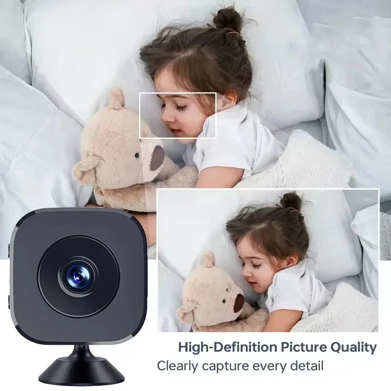 Mini Security Camera Wireless WiFi Surveillance Two Way Audio Motion Detection Infrared Night Vision 1080P Fall 2025