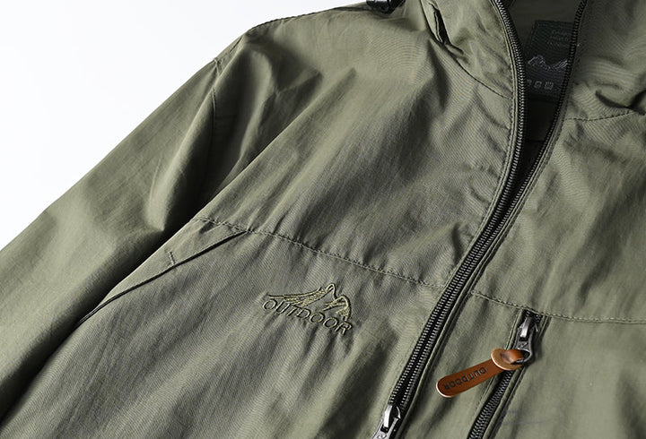 Waterproof Mens Tactical Jacket - Hooded, Lightweight