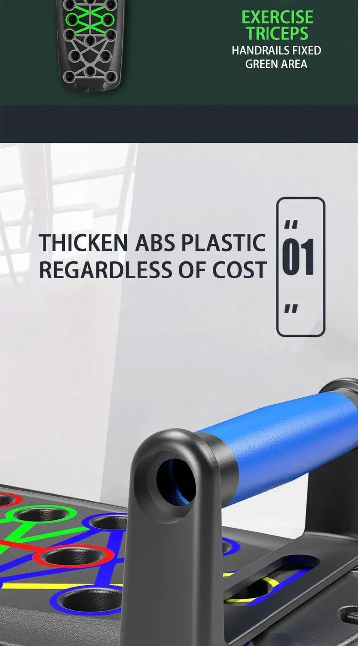 Push Up Board Foldable 28 Modes Home Workout Trainer