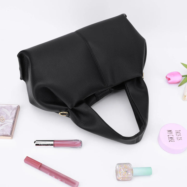 Fashion Clouds Shoulder Bag PU Leather Retro Crossbody Bag for Ladies, Perfect Lunchbox Tote