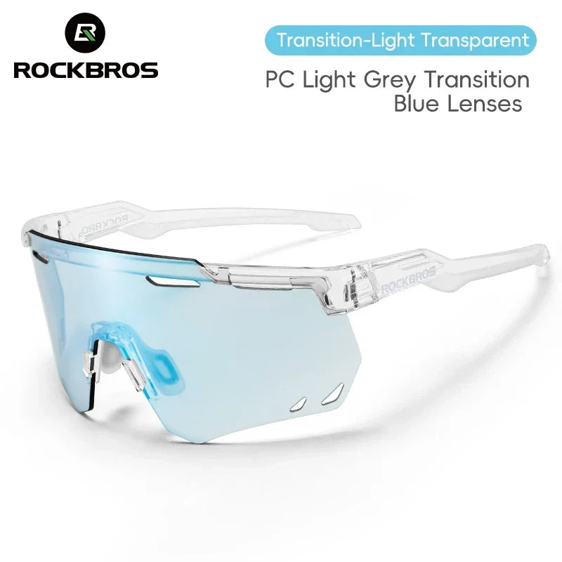 Cycling Glasses Unisex MTB Road Eyewear UV400 Polarized Photochromic Lenses, Fall 2026 Trend, All-Weather Eye Protection