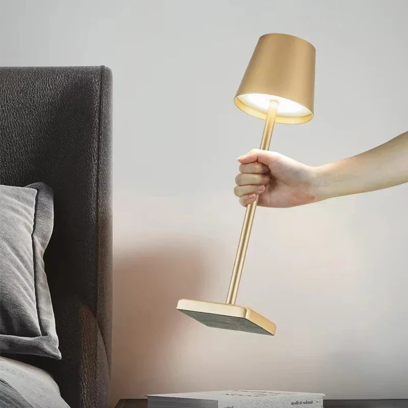LED Table Lamp Touch Sensor Desk Night Light Ambient Bedside Light Fall 2026 Home Decor Trend