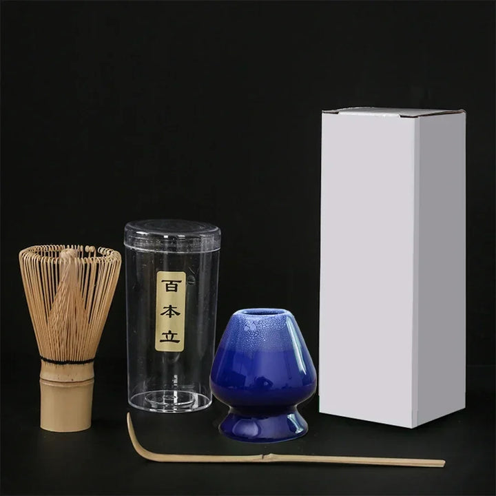 Matcha Bamboo Tea Set 3Pc Japanese Tea Tools Eco Friendly
