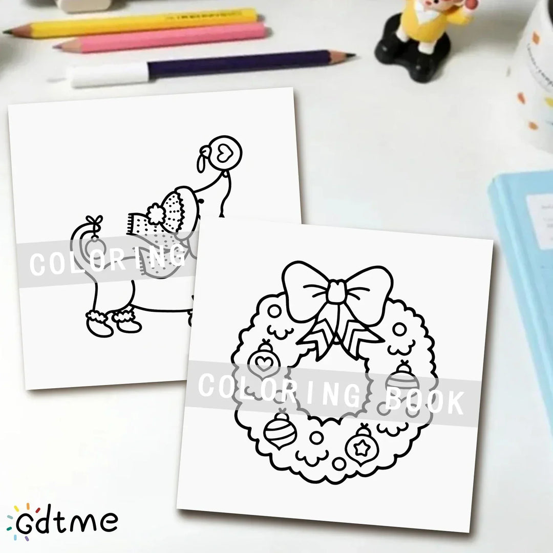 colouring Book For Adults Cozy Christmas Theme Easy Relaxing Holiday colouring Pages Gift Idea 2025