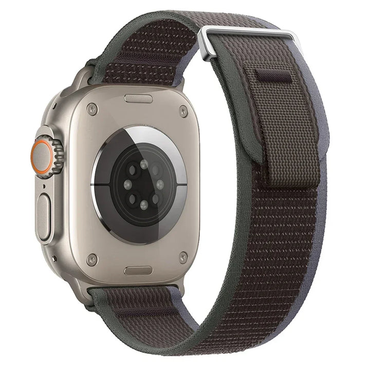 Nylon Trail Loop Apple Watch Band - Breathable Sport Strap for Ultra 3 2, Series 11 10 9 8 7 41-49mm