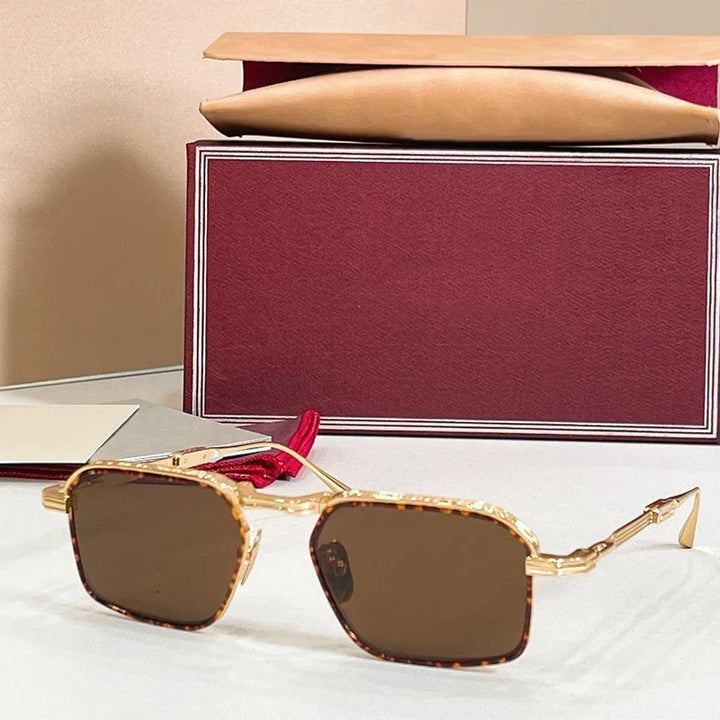 Foldable Sunglasses Square Frame UV400 Lenses Lightweight Eyewear Summer 2026 Trend