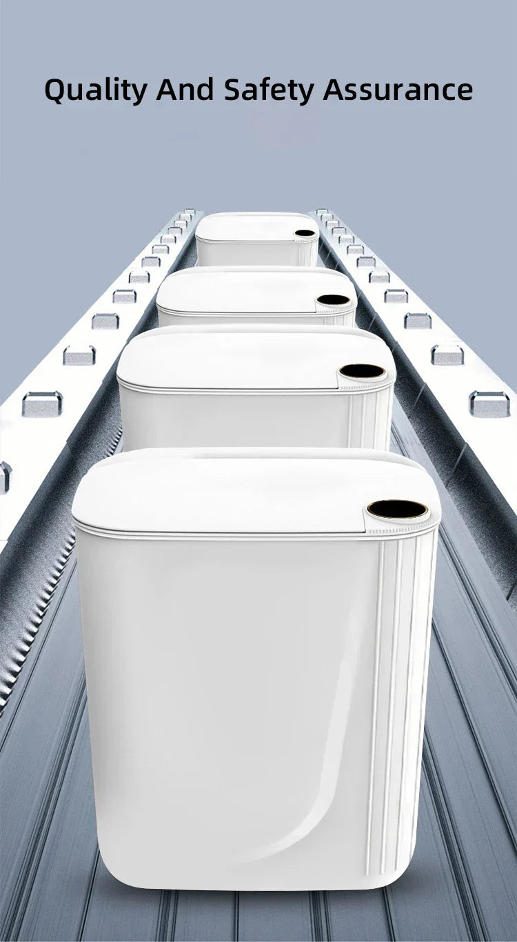 Smart Sensor Trash Can 20L Type C Rechargeable Bathroom