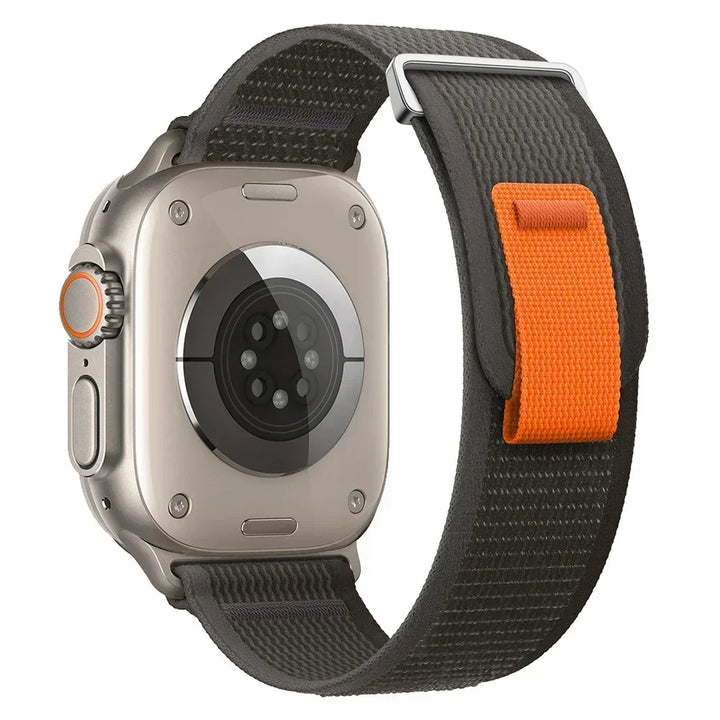 Nylon Trail Loop Apple Watch Band - Breathable Sport Strap for Ultra 3 2, Series 11 10 9 8 7 41-49mm