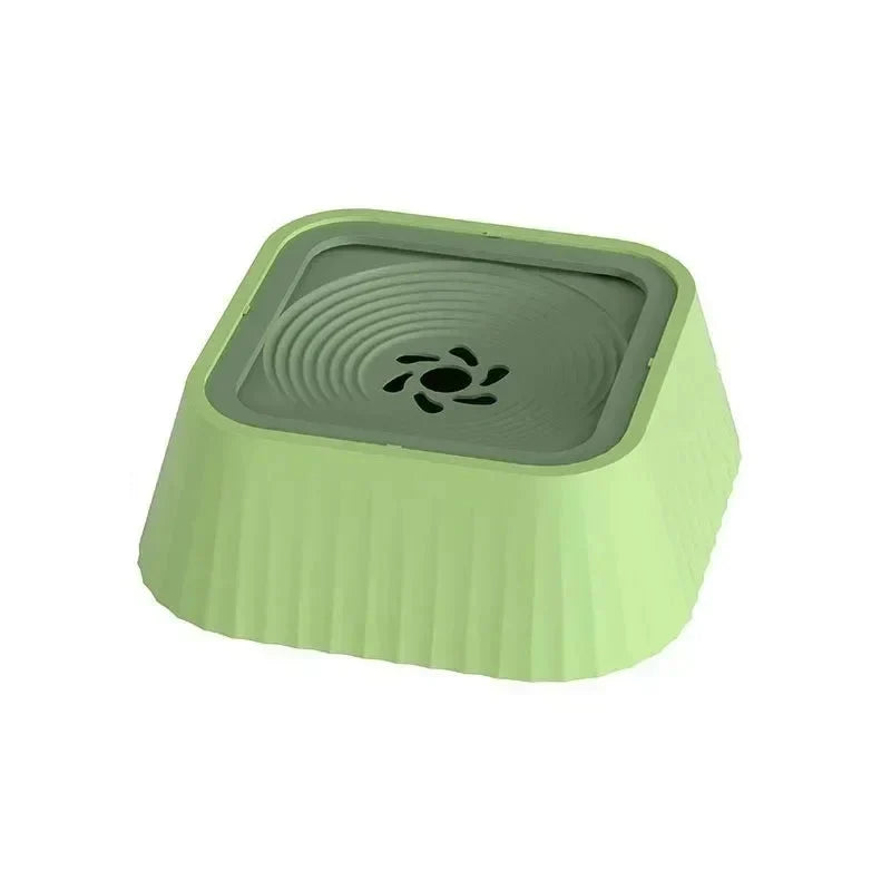 Pet Water Fountain with Floating Plates No Spill Bowl for Dogs