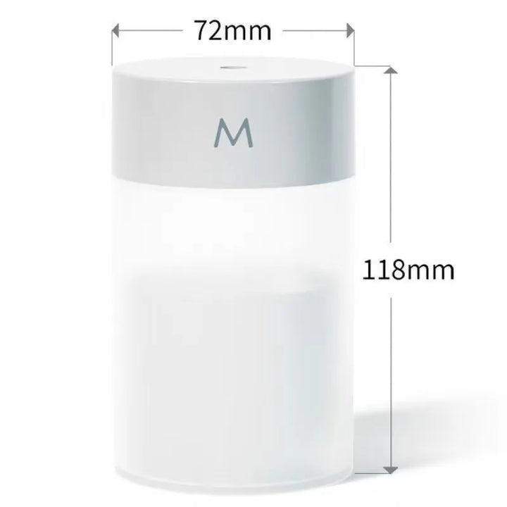 New Mini Fog Humidifier USB - Small Desktop Air Purifier with Large Capacity for Home and Travel