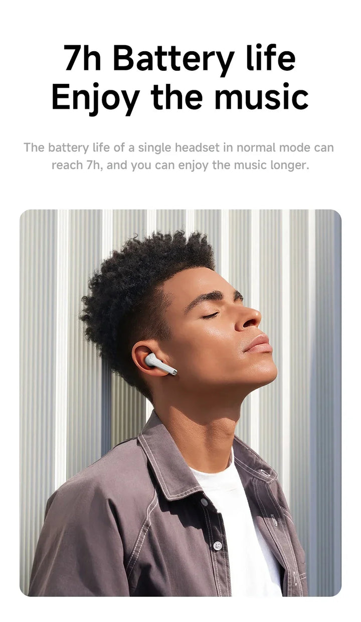 Wireless Bluetooth 5.3 earbuds – waterproof, USB-C charging, touch control, built-in mic 2026