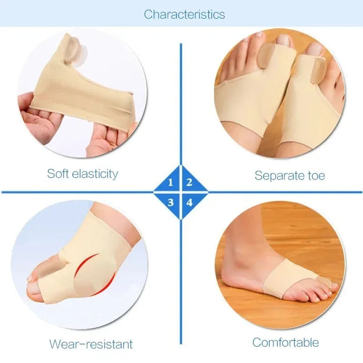 Hallux Valgus Bunion Corrector Toe Separator Set – Orthopedic Foot Straightener Relief 2026