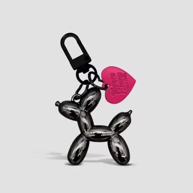 Balloon Dog Keychain Resin Cute Bag Pendant Fall 2025 Gift