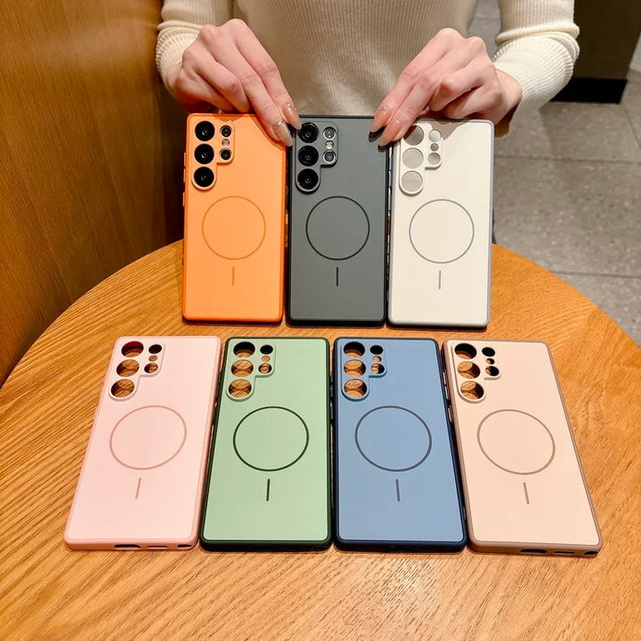 Magnetic TPU Phone Case Durable PC TPU Multi Model Compatible Fall 2026 Trend Gift Idea