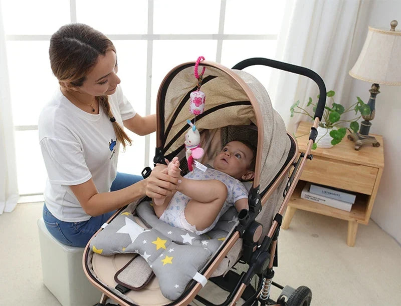 Baby Rattle Hanging Plush Toy Newborn Sensory Toys Gift