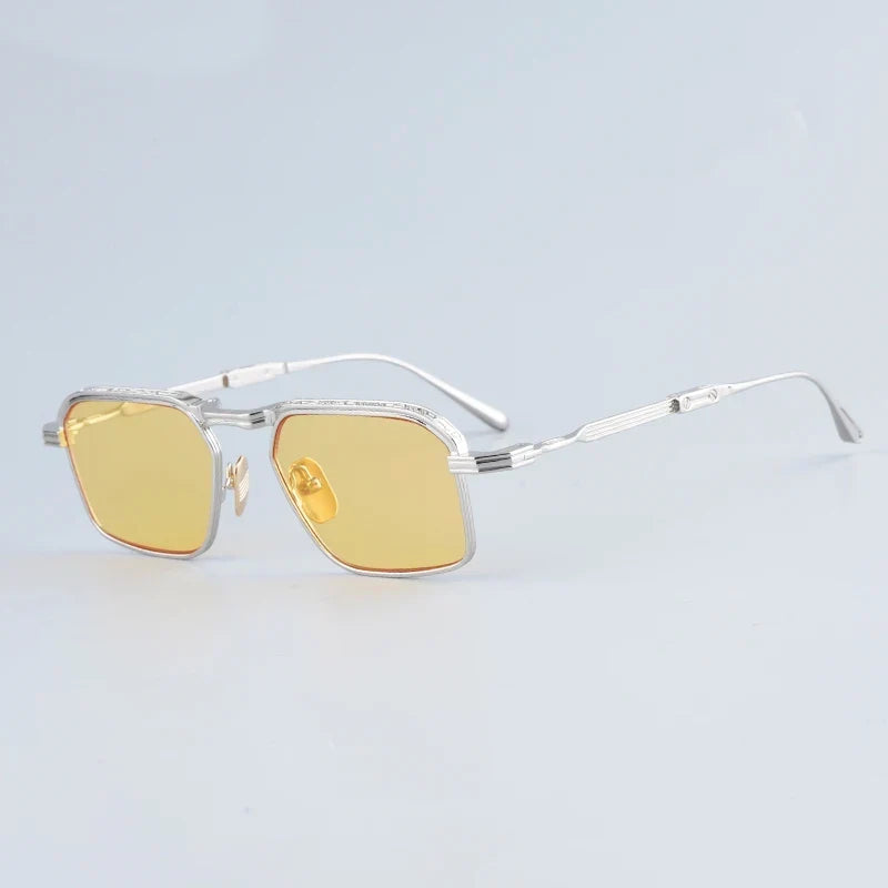 Foldable Sunglasses Square Frame UV400 Lenses Lightweight Eyewear Summer 2026 Trend