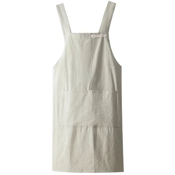 Apron Cotton Linen Minimalist Japanese Korean Kitchen And Florist Apron Fall 2025 Breathable Durable