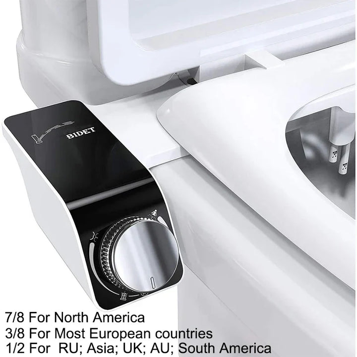 Bidet Toilet Seat Attachment Dual Nozzle Self Cleaning Non Electric Fall 2026 Home Upgrade