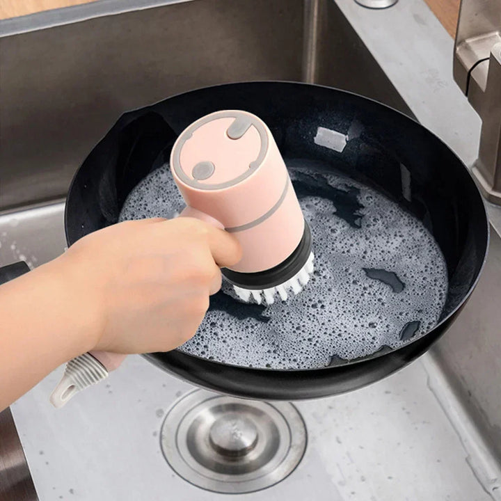 Wireless Electric Cleaning Brush USB Rechargeable Scrubber for Kitchen and Bathroom Cleaning, 3 Speed Professional Tool