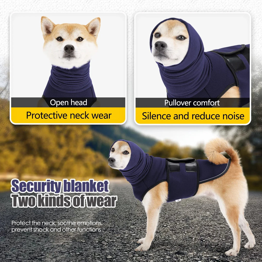 Dog Anxiety Vest Calming Coat TikTok Viral All Seasons Thunder and Fireworks Relief For Pets