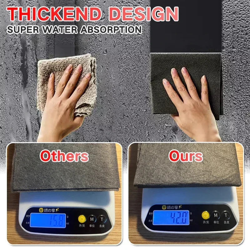 Microfiber Cleaning Cloth Thickened Glass Cleaning Rag TikTok Viral Fall 2025 Gift Streak Free Reusable