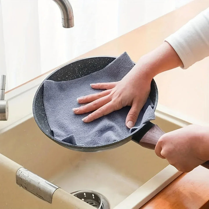 Absorbent Household Cleaning Towel Roll - Versatile Dishwashing &amp; Car Washing Cloth