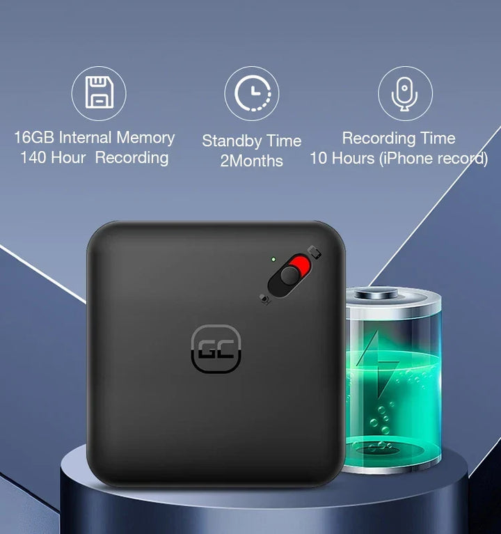 Mini Voice Recorder Clip On Magnetic Phone Dictaphone