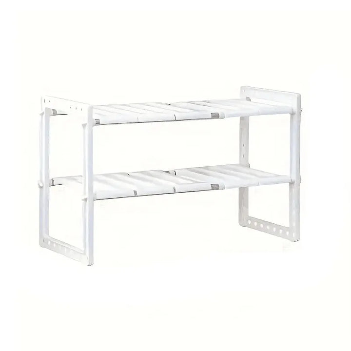 Stackable Sink Organizer Shelves - Home Organizers for Kitchen &amp; Bathroom Storage Solutions