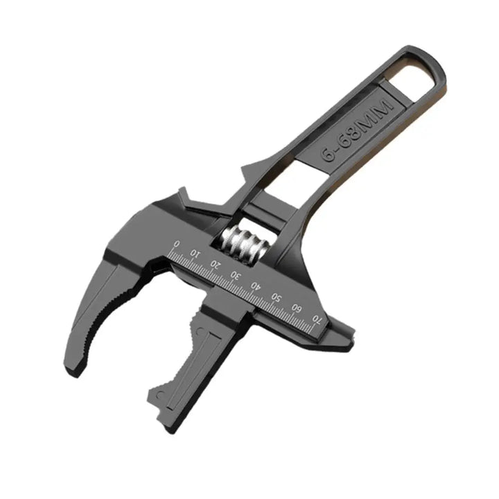 Adjustable Pipe Wrench &amp; Nut Key - 6-68mm Home Tools for Bathroom Repair, Multi-functional Spanner