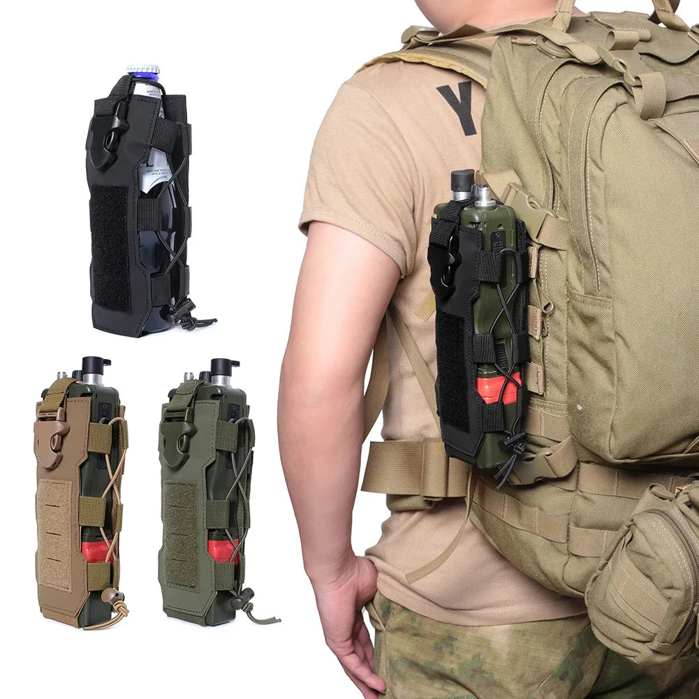 Molle Water Bottle Holder Tactical Bottle Pouch Outdoor Camping Gear For Hunting Fall 2025 Ready