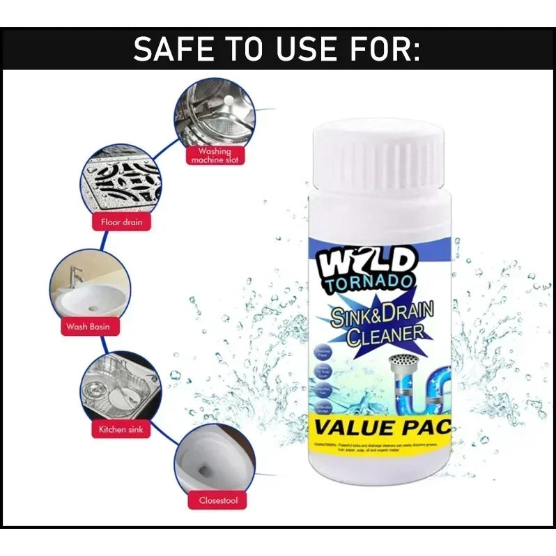 Drain Cleaner Liquid Sink And Pipe Cleaner Fall 2026 Home Maintenance Safe On All Pipes