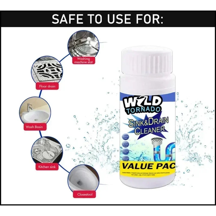 Drain Cleaner Liquid Sink And Pipe Cleaner Fall 2026 Home Maintenance Safe On All Pipes