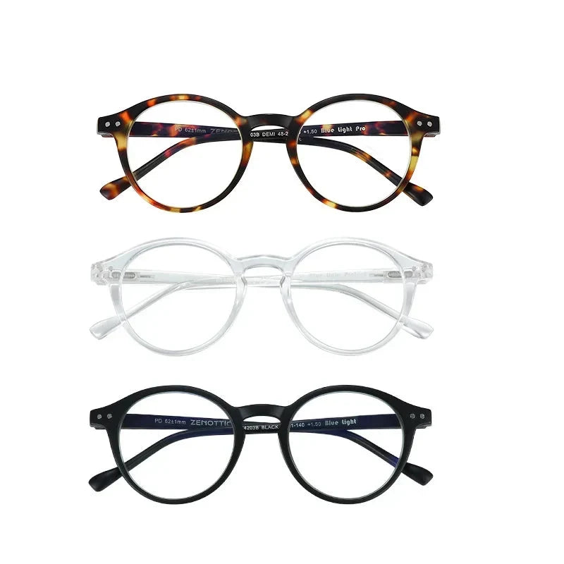 Blue Light Blocking Reading Glasses Presbyopic Computer Eyewear Anti-Glare Diopter 0 To 4.0 Back To School 2026
