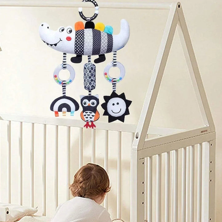Baby Rattle Stroller Hanging Toy Newborn Sensory Toys