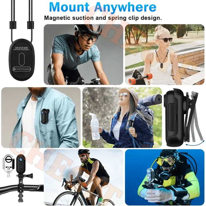 Action Camera Mini 4K 1080P Helmet And Bike Mount WiFi Full HD Sports Cam Summer 2026 Gear For Action Sports