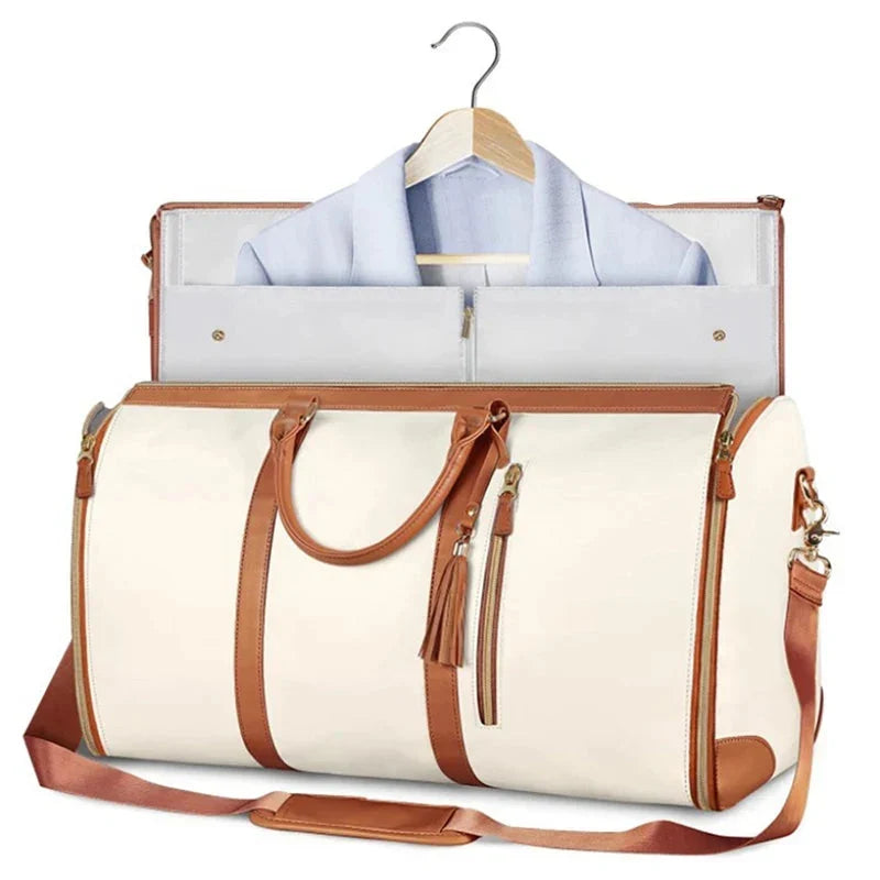 Folding Suit Storage Bag for Women - Large Capacity Waterproof Travel Organizer