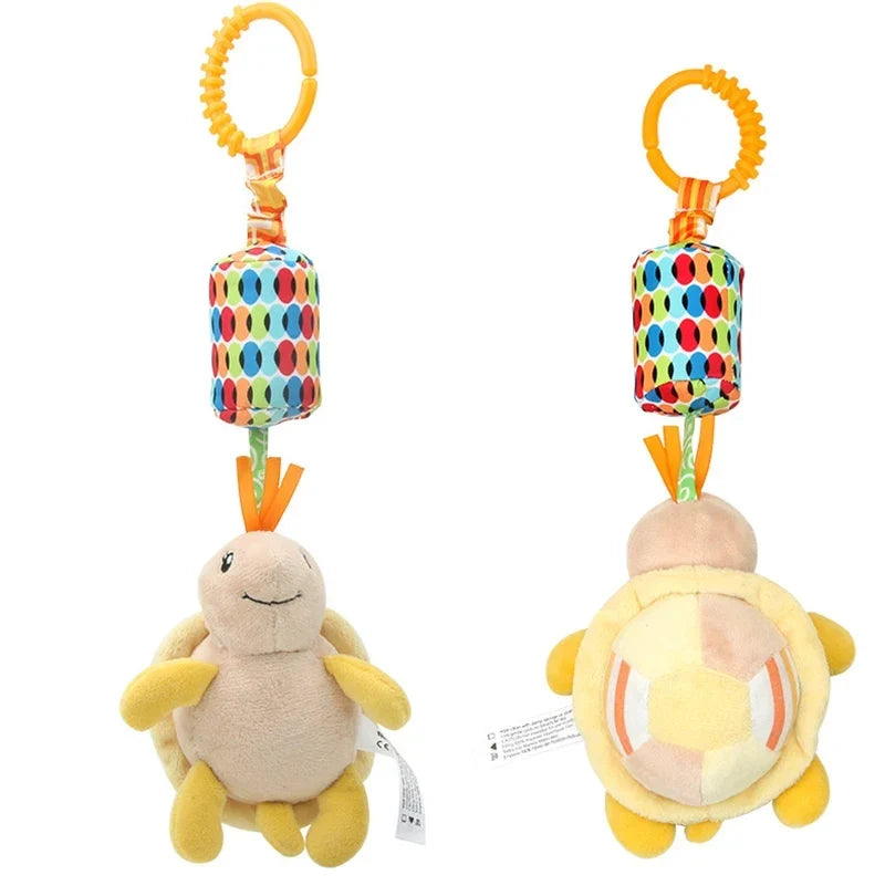 Baby Rattle Hanging Plush Toy Newborn Sensory Toys Gift