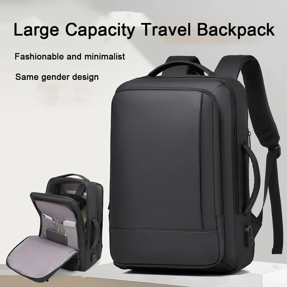 Travel Backpack Expandable Unisex Laptop And Business Style Fall 2026 Travel Companion