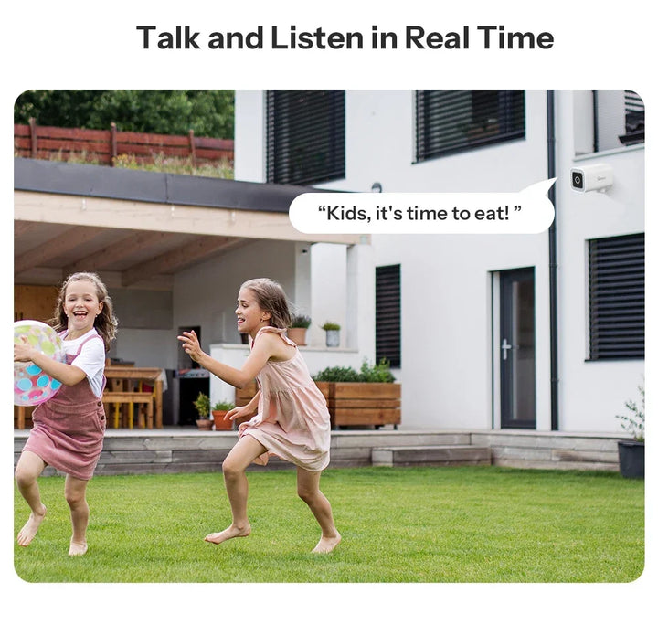 Outdoor Security Camera 2K HD AI Human Detection IP65 Weatherproof 180 Degree Pan Fall 2026 Works With Alexa Google Home
